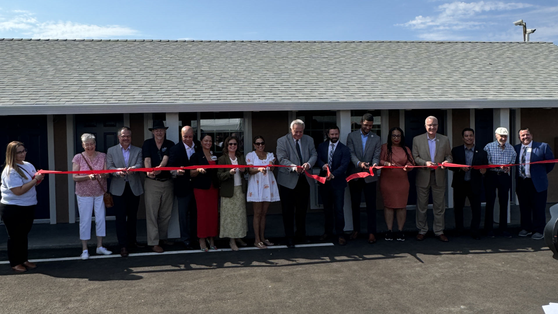 CVLIHC ribbon cutting for the Town Center Studios