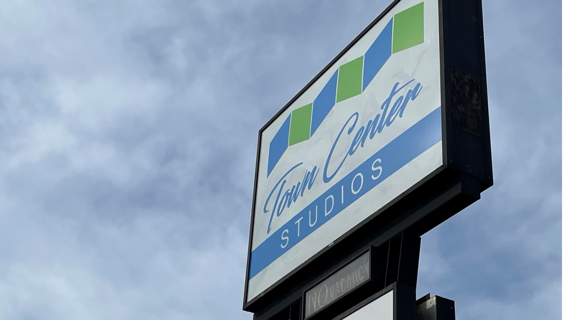 Town Center Studios sign